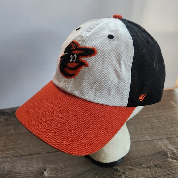 ‘47 Brand Other - Baltimore Orioles MLB Hat Mens Adjustable Strapback 47‎ Brand Baseball Cap Hat